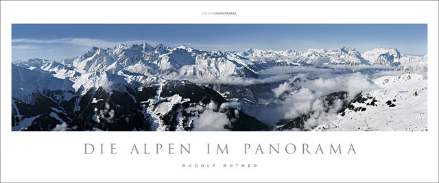 Die Alpen im Panorama