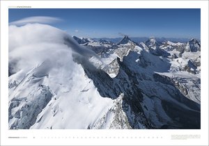 Die Alpen aus der Luft