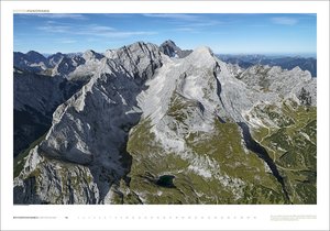 Die Alpen aus der Luft