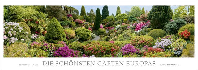 Die schönsten Gärten Europas immerwährend